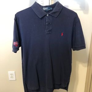 Large SMU NAVY POLO